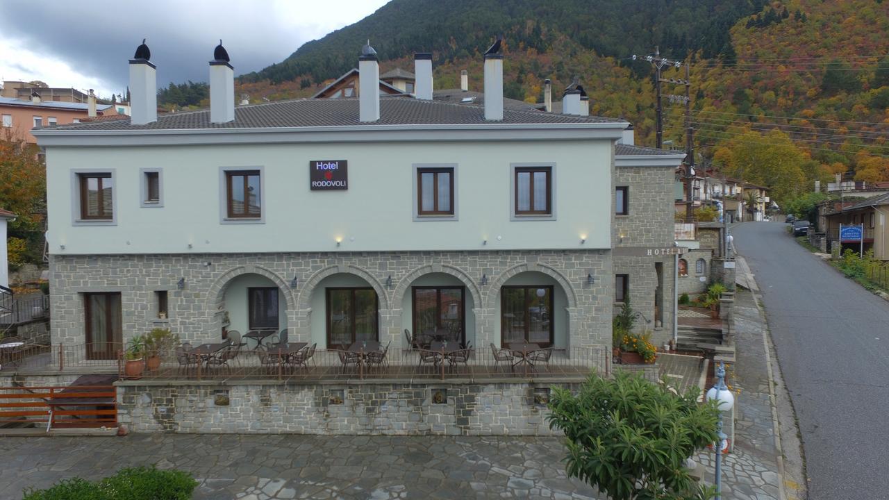 Hotel Rodovoli Konitsa Esterno foto