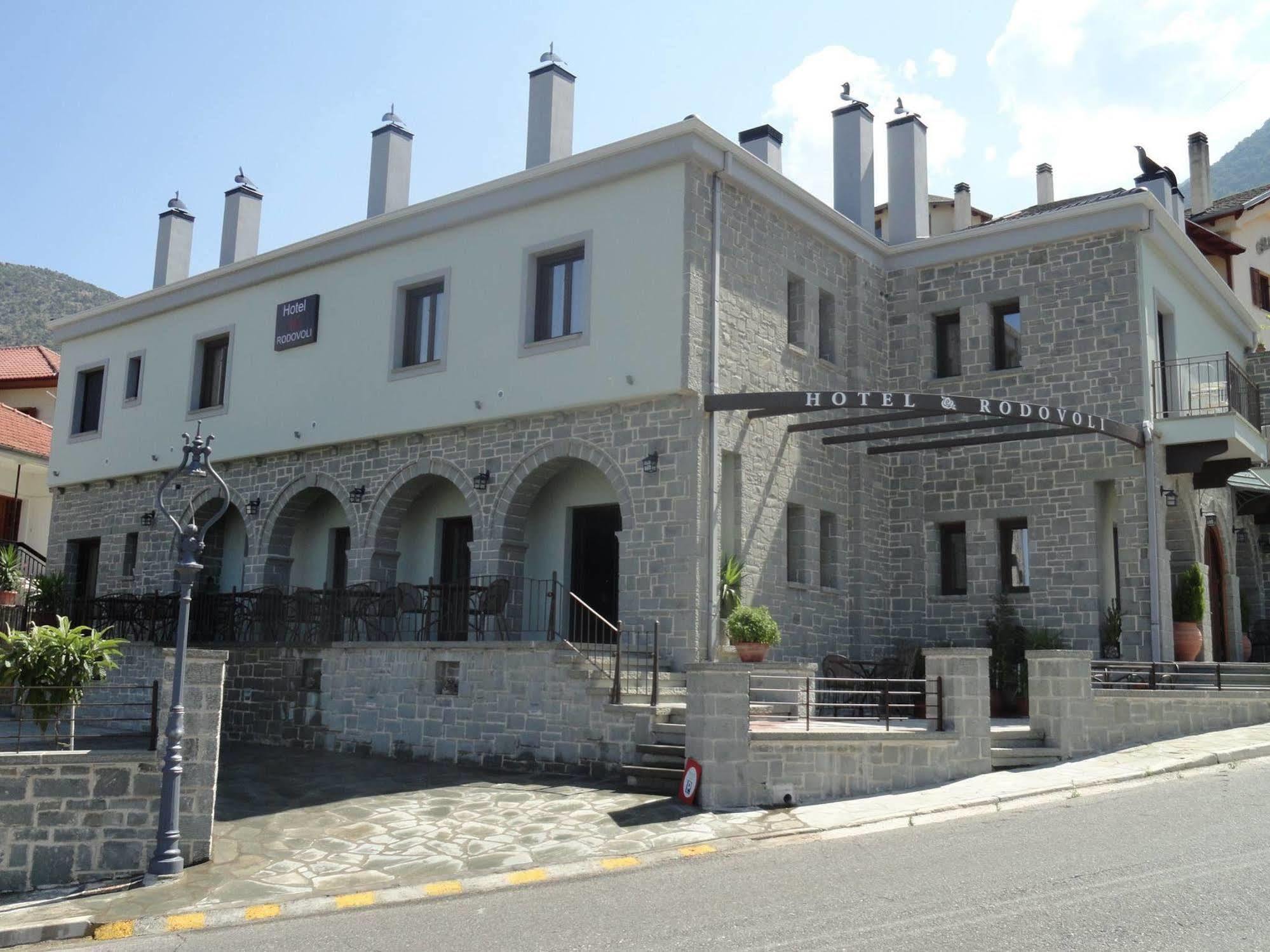 Hotel Rodovoli Konitsa Esterno foto